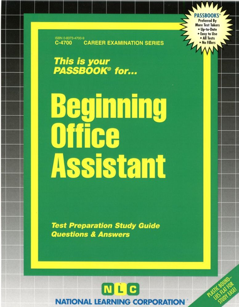 Beginning Office Assistant