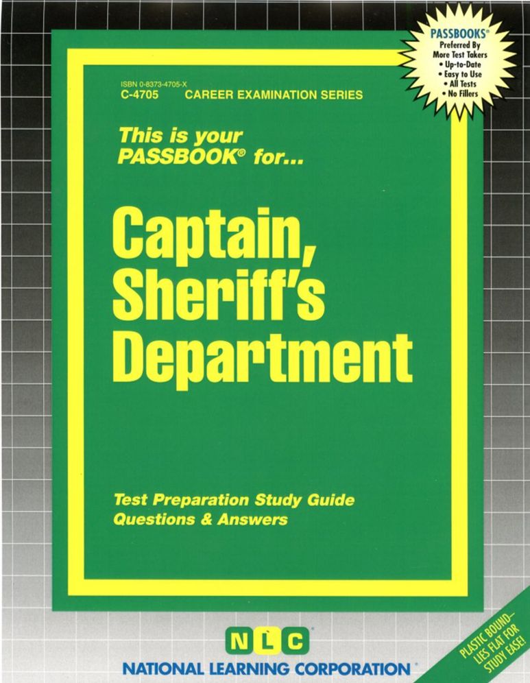 Captain, Sheriff's Department