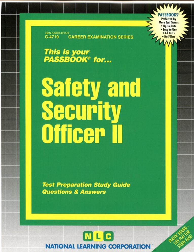 Safety and Security Officer II