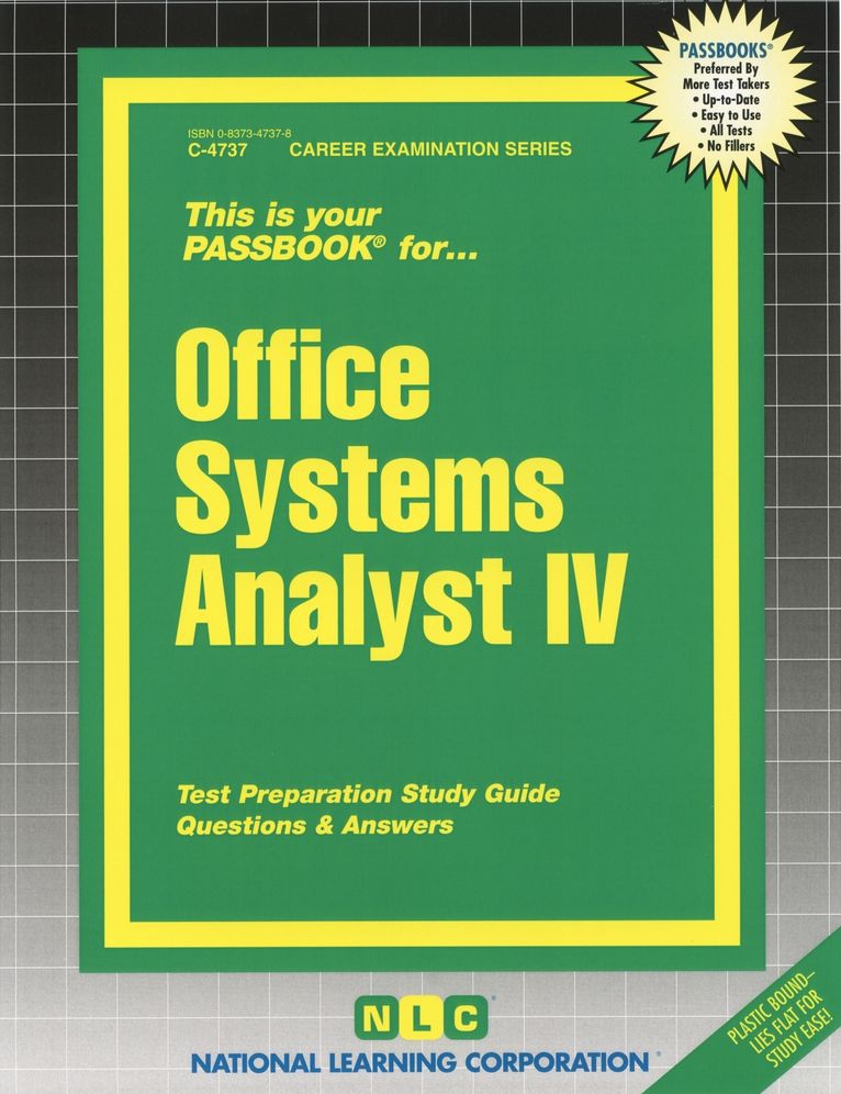 Office Systems Analyst IV