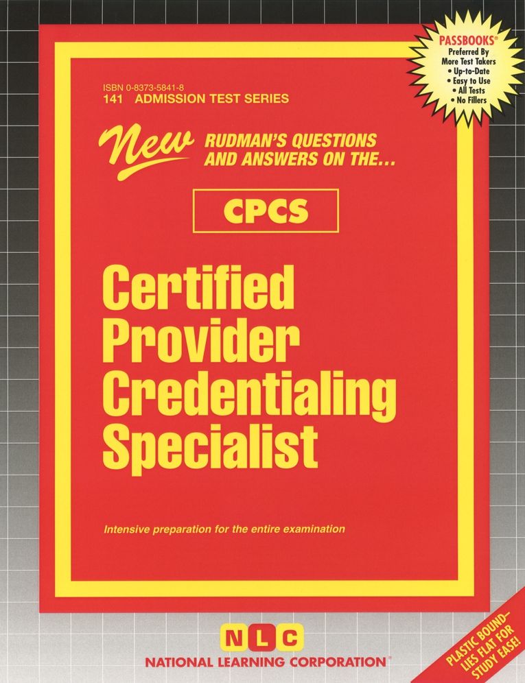 Certified Provider Credentialing Specialist