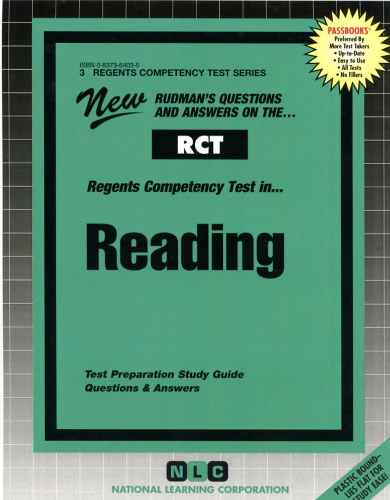 Regents Competency Test Reading