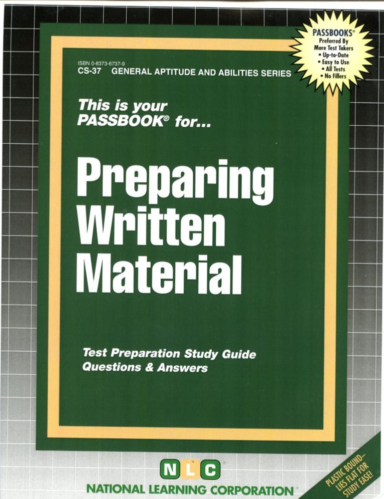 Preparing Written Material