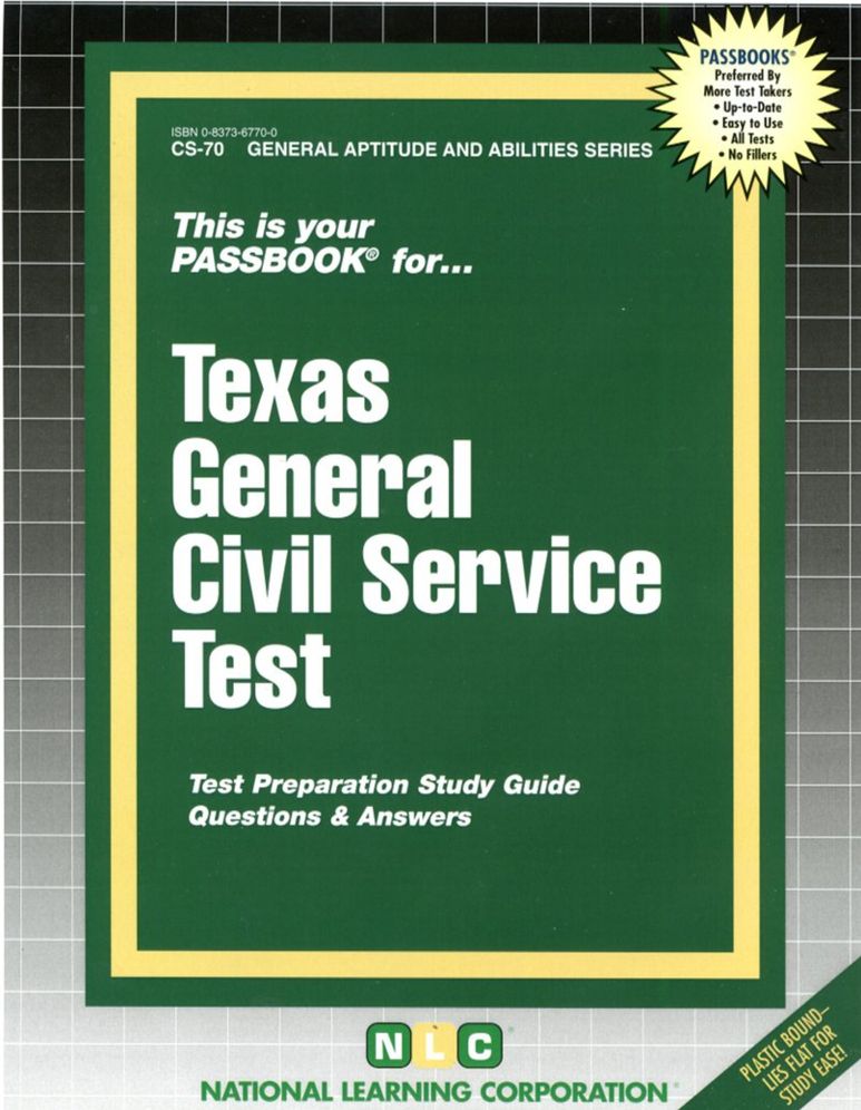 Texas General Civil Service Test
