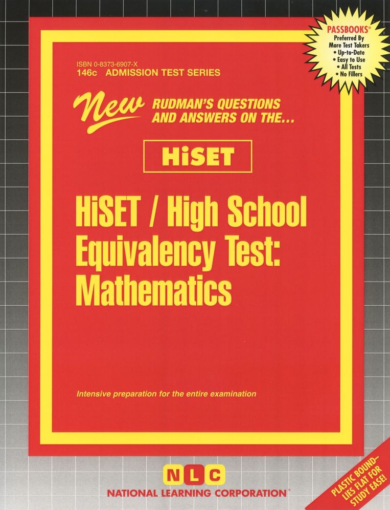 HiSET / High School Equivalency Test, Mathematics