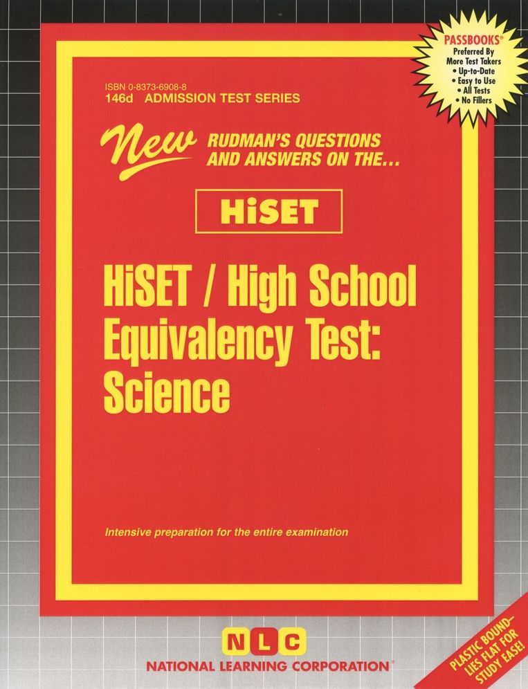 HiSET / High School Equivalency Test, Science