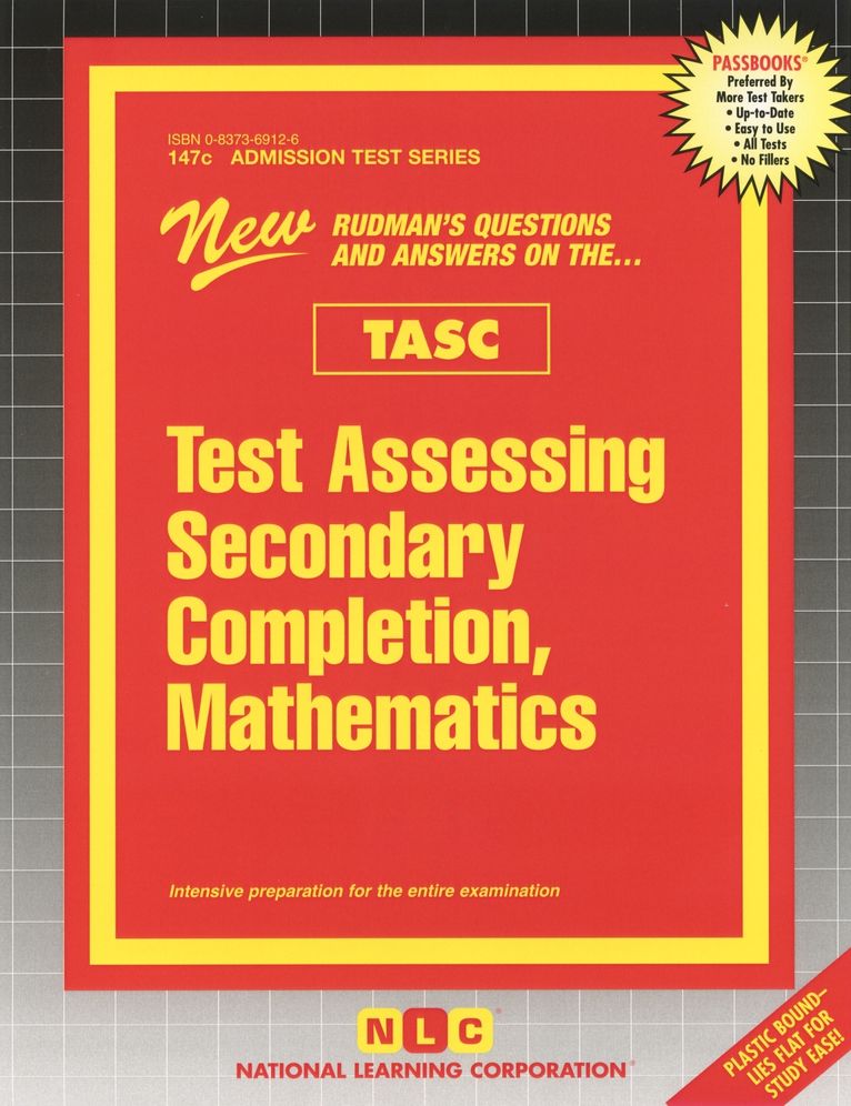 Test Assessing Secondary Completion (TASC), Mathematics
