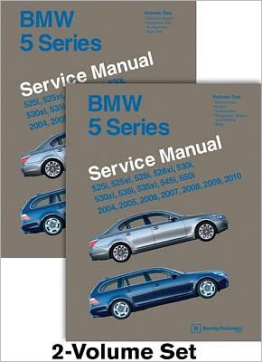 BMW 5 Series (E60, E61) Service Manual 2004-2010: 525i, 525xi, 528i, 528xi, 530i, 530xi, 535i, 535xi, 545i, 550i