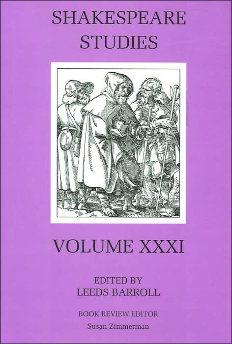 Shakespeare Studies, Volume XXXI