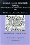 Colonel Joseph Bampfield's Apology Written by Himself and Printed at His Desire 1685: Bampfield's Later Career : A Biographical Supplement