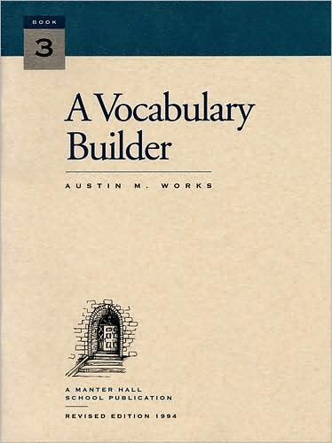 A Vocabulary Builder Book 3