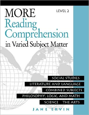 More Reading Comprehension in Varied Subject Matter