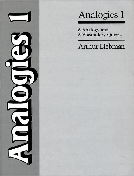 Analogies 1 Vocabulary Quiz Book Grade 7-8