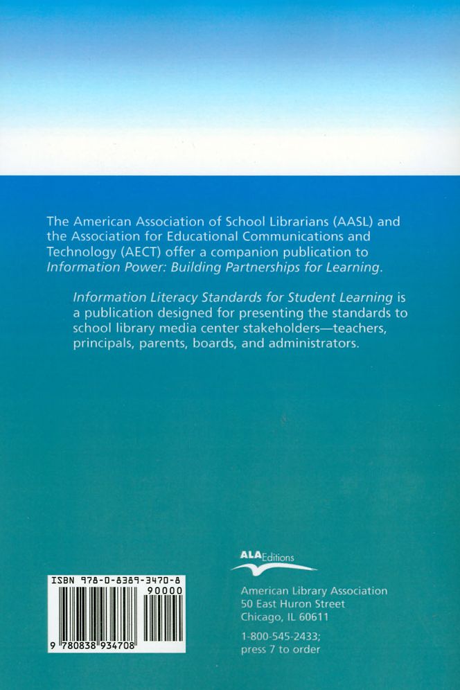 Information Power: Building Partnerships for Learning