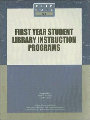 First Year Student Library Instruction Programs