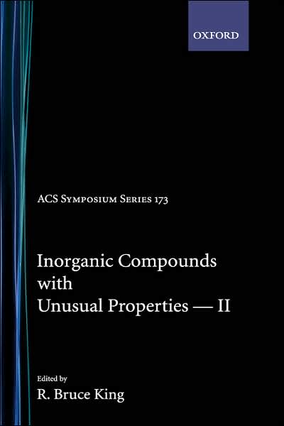 Inorganic Compounds with Unusual Properties II