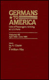 Germans to America, Apr. 20, 1883-June 30, 1883: Lists of Passengers Arriving at U.S. Ports