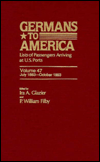 Germans to America, July 2, 1883-Oct. 31, 1883: Lists of Passengers Arriving at U.S. Ports