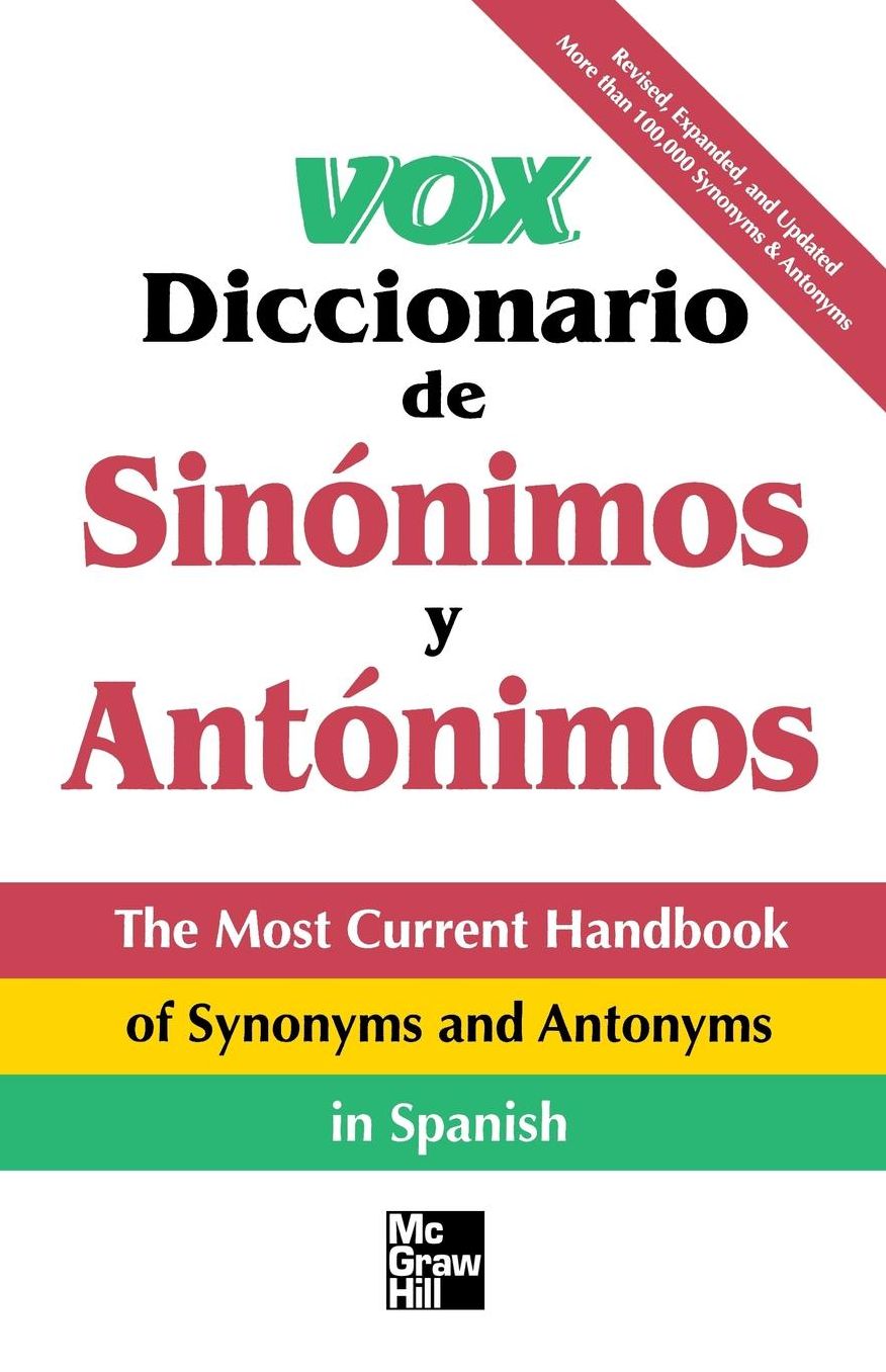 Vox Diccionario de Sinonimos y Antonimos