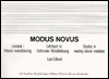 Modus Novus (Studies in Reading Atonal Melodies)