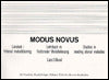 Modus Novus (Studies in Reading Atonal Melodies)