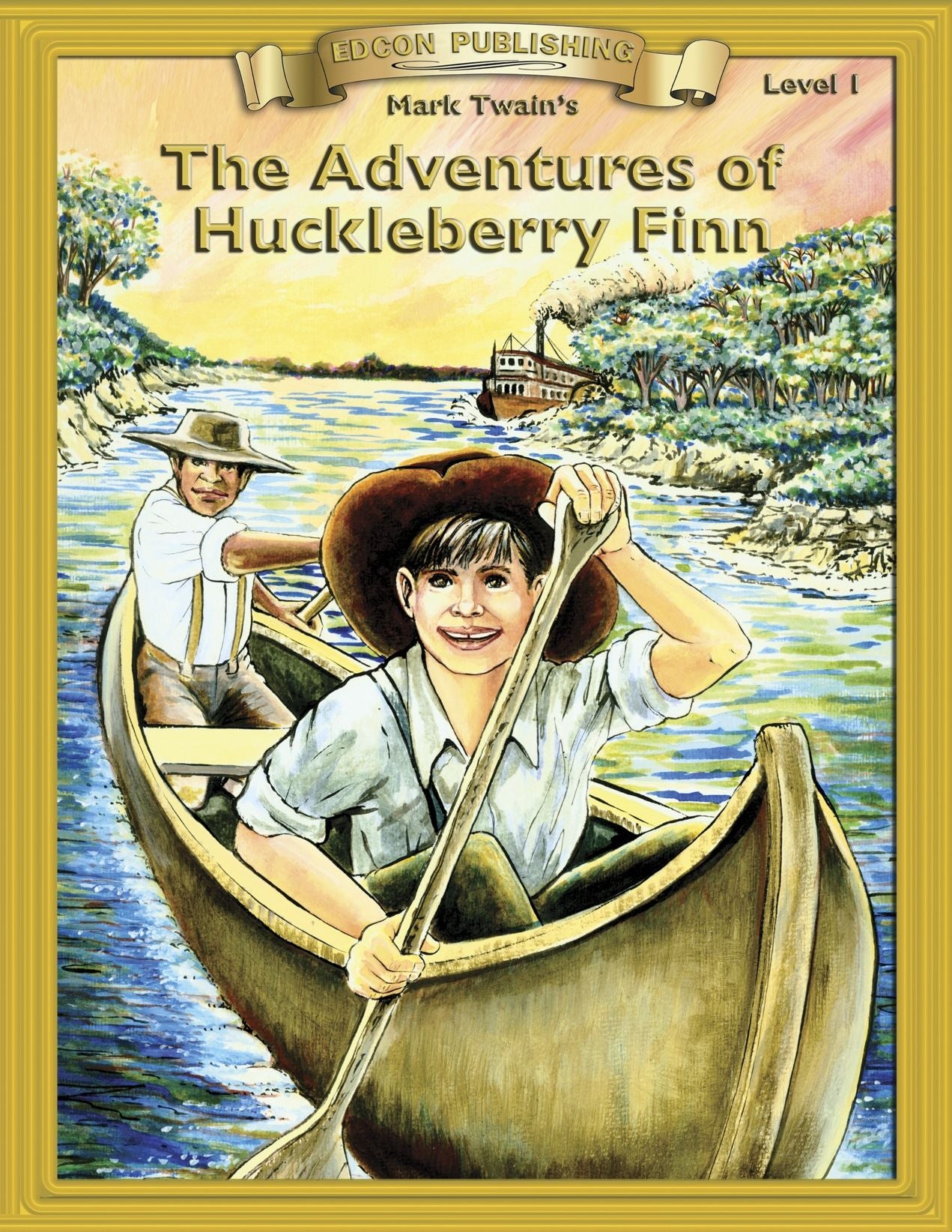 Adventures of Huckleberry Finn: Classic Literature Easy to Read