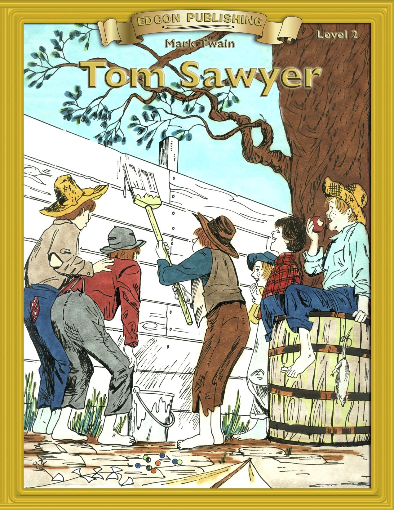 The Adventures of Tom Sawyer: Easy Reading Classic Literature
