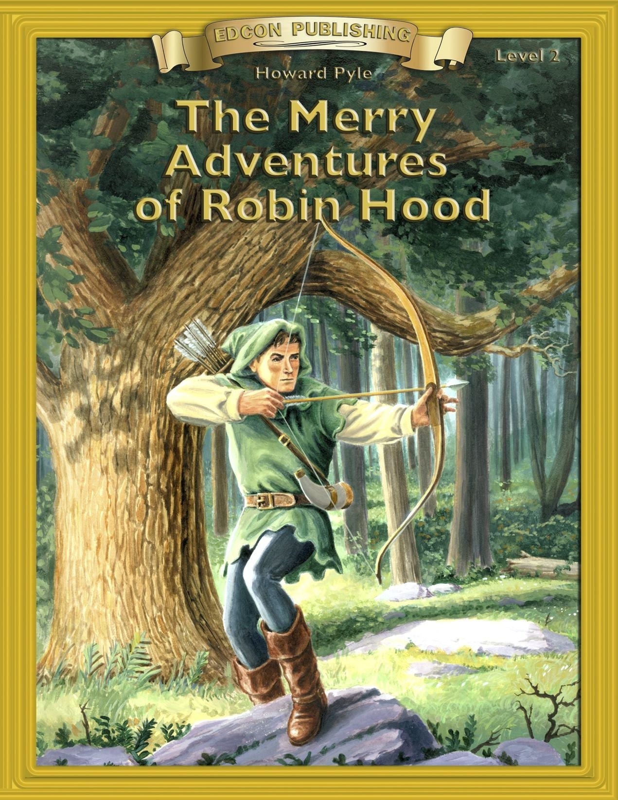 Merry Adven of Robin Hood: Classic Literature Easy to Read
