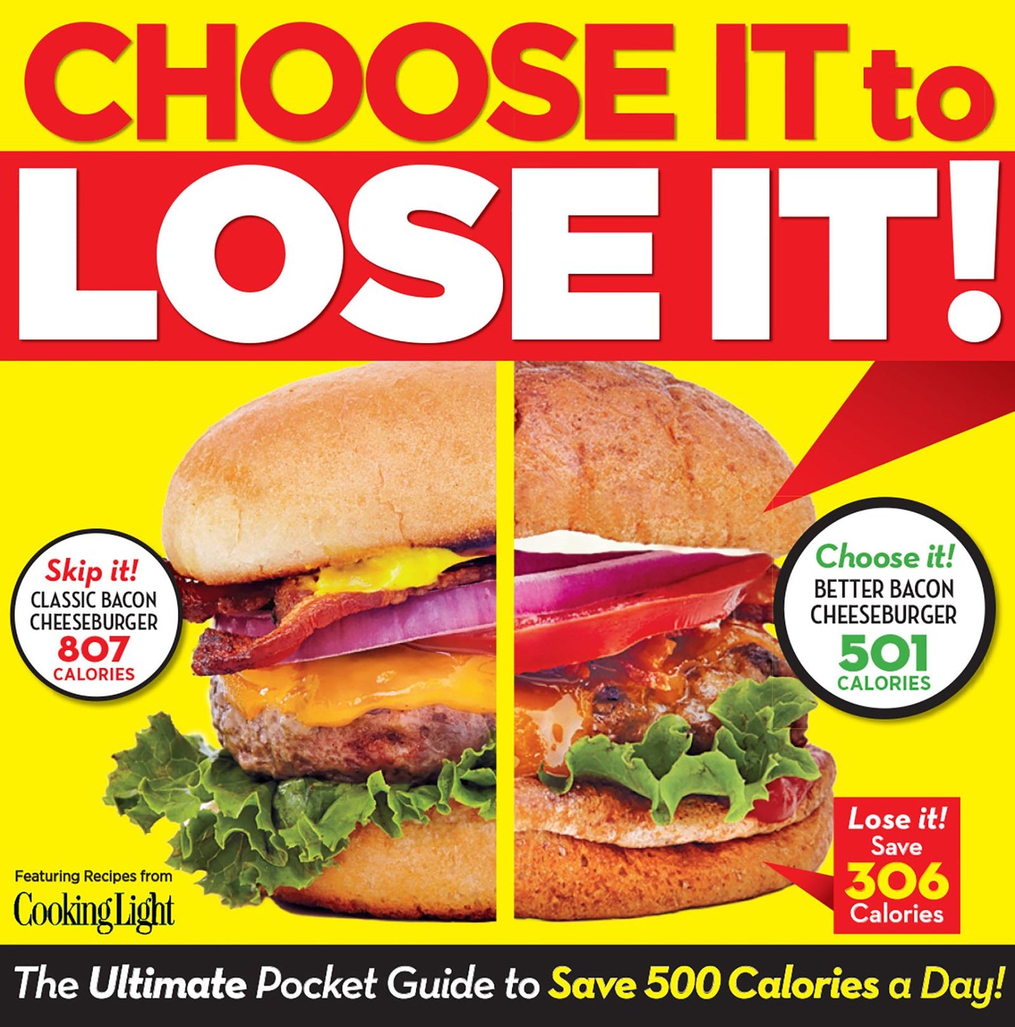 Choose it to Lose it: The Ultimate Pocket Guide to Save 500 Calories a Day!