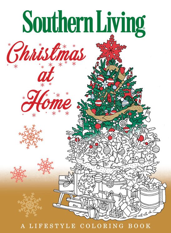 Southern Living Christmas at Home: A Lifestyle Coloring Book