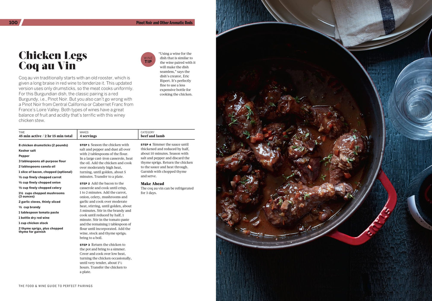 The Food & Wine Guide to Perfect Pairings: 150+ Delicious Recipes Matched with the World's Most Popular Wines