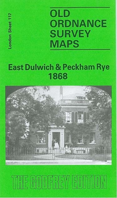 E. Dulwich & Peckham Rye 1868 London Sheet
