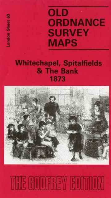Whitechapel,Spitalfields & Bank 1873 London Shee