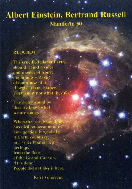 Albert Einstein, Bertrand Russell: Manifesto 50