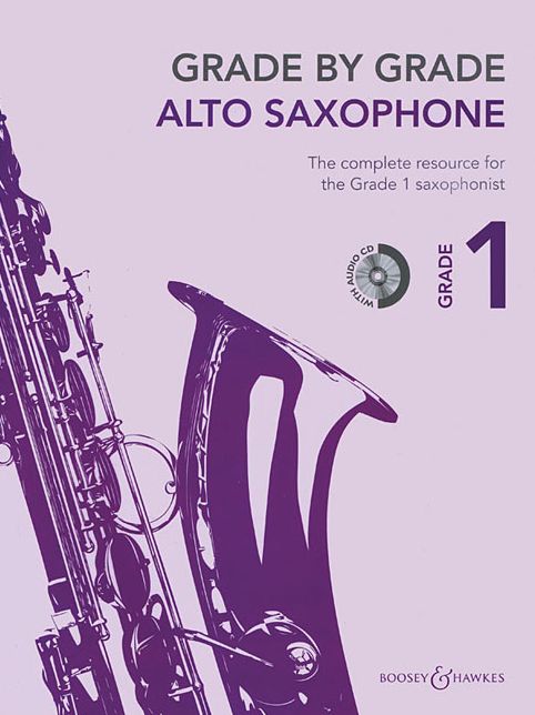 Grade by Grade - Alto Saxophone (Grade 1): With CDs of Performances and Accompaniments