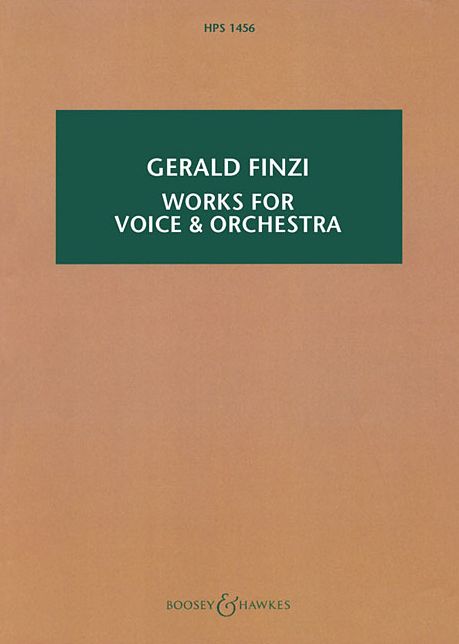Works for Voice and Orchestra