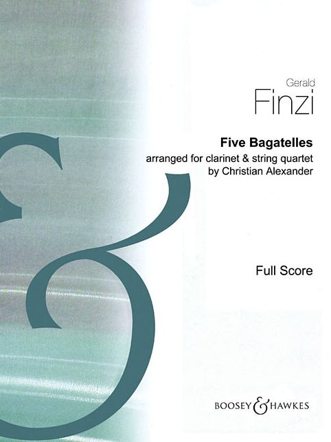 5 Bagatelles: for Clarinet and String Quartet