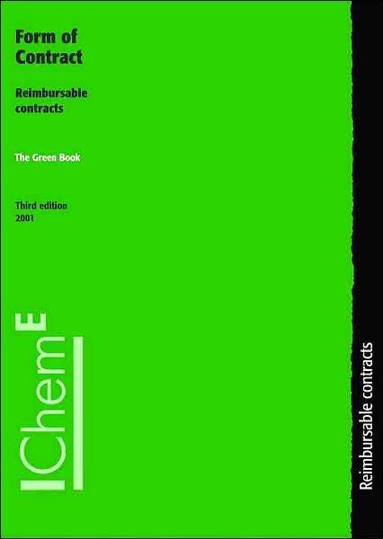The Green Book - Form of Contract: Reimbursable Contracts