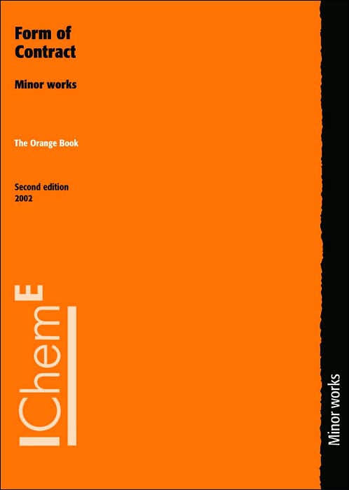 The Orange Book - Form of Contract: Minor Works