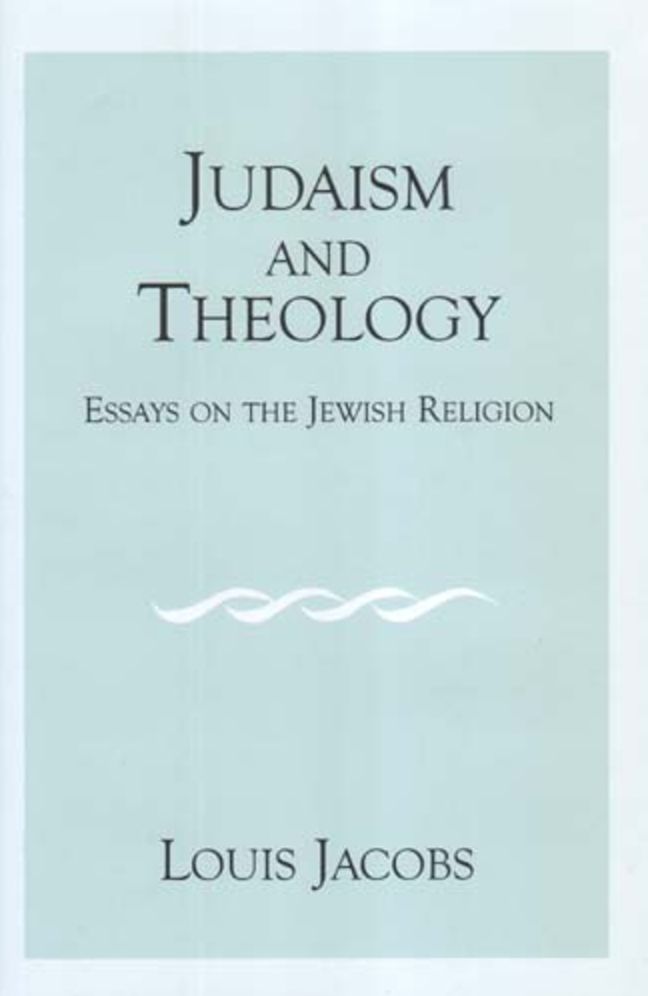 Judaism and Theology: Essays on the Jewish Religion