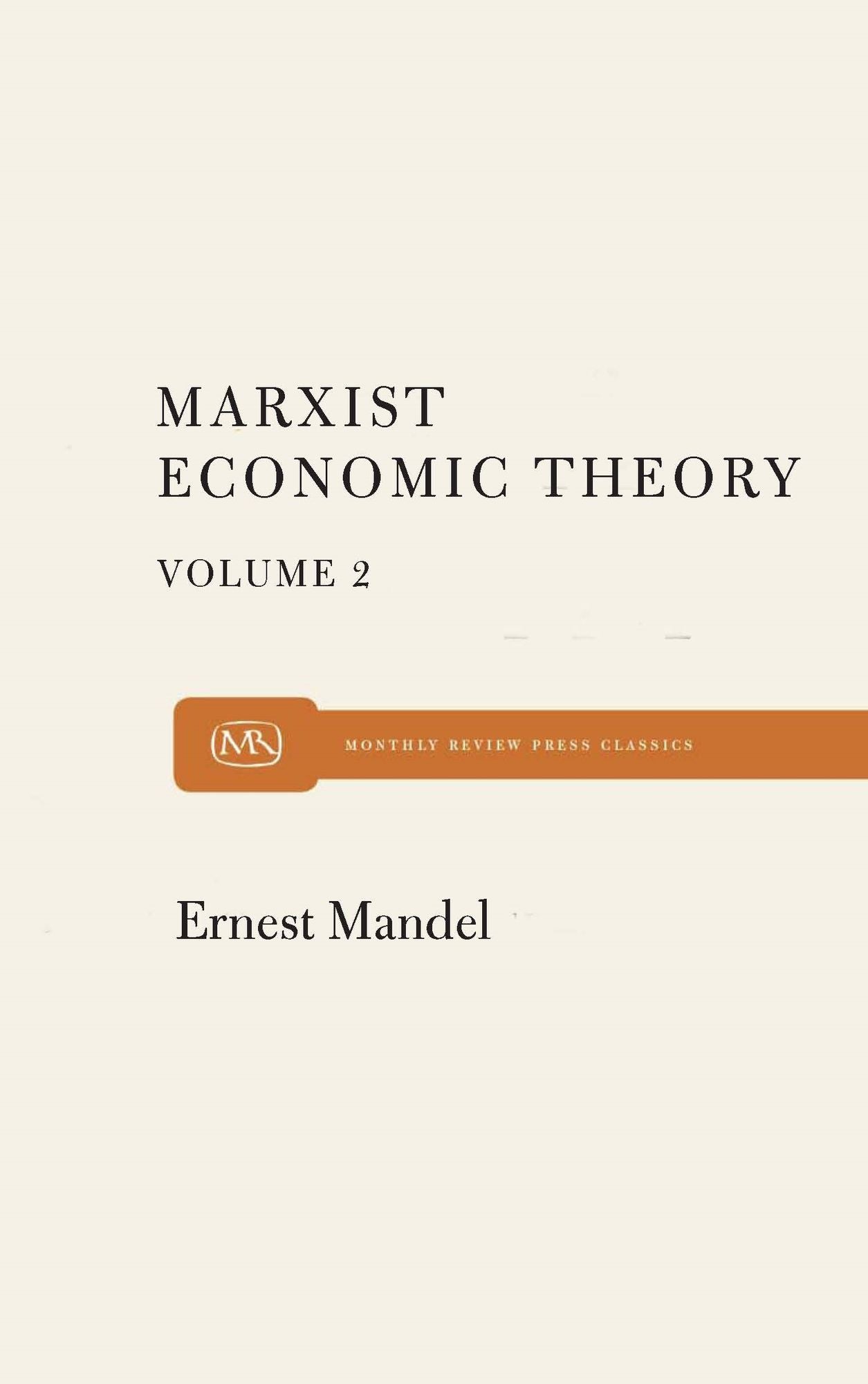 Marx Economic Theory