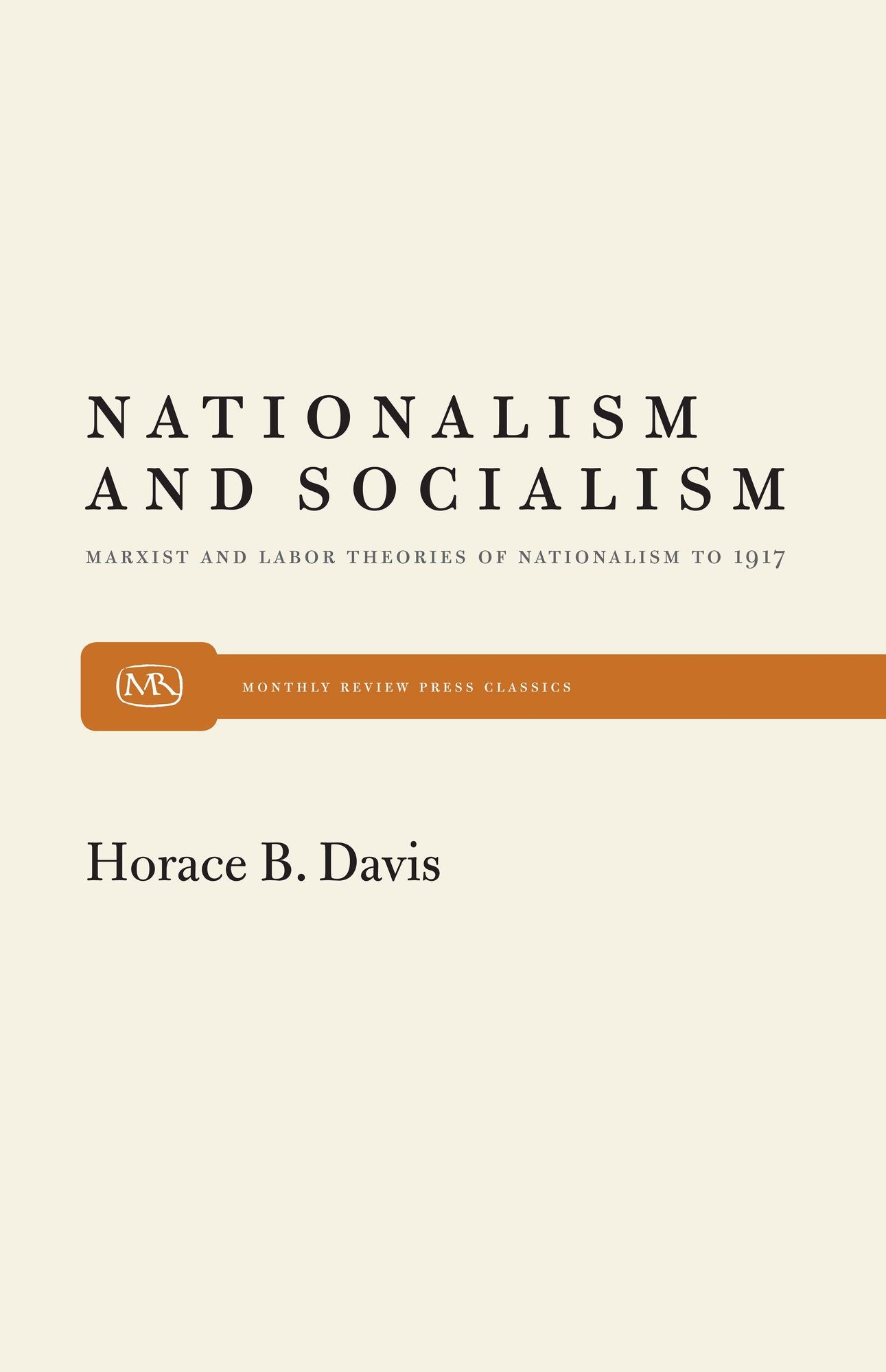 Nationalism And Socialism