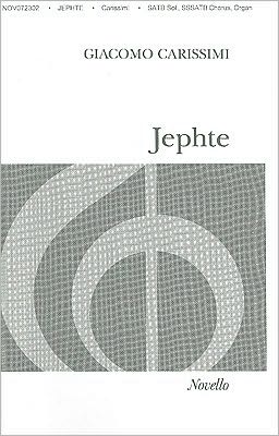 Jephte: Vocal Score
