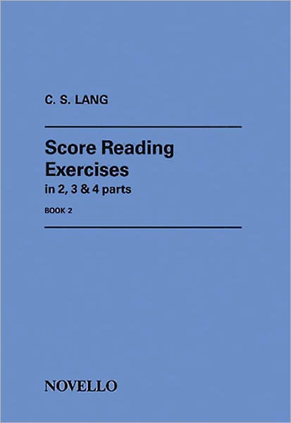 Score Reading Exercises - Book 2: for Organ