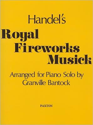 Handel's Royal Fireworks Musick