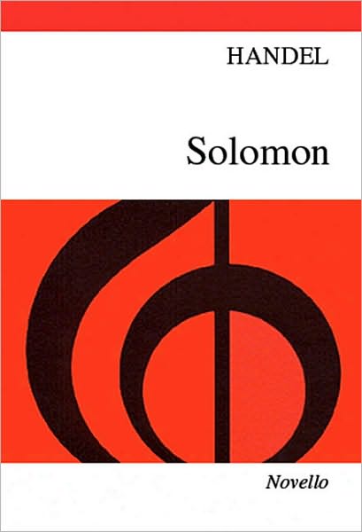 Solomon: Vocal Score