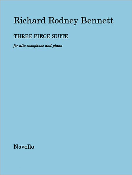 Three Piece Suite: for Alto Saxophone and Piano