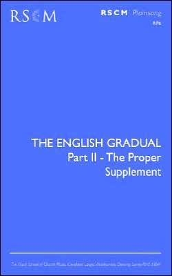 The English Gradual Supplement