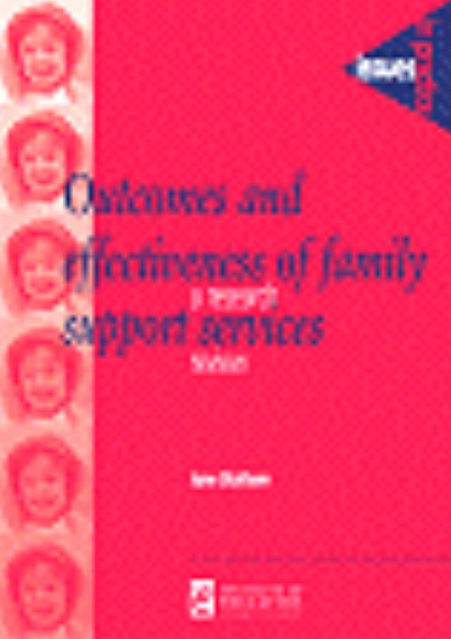 Outcomes and Effectiveness of Family Support Networks: A Research Review