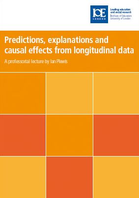 Predictions, Explanations and Causal Effects from Longitudinal Data